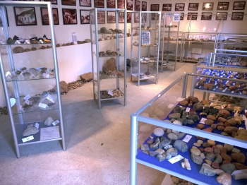 Expozice souvků v Bolaticích