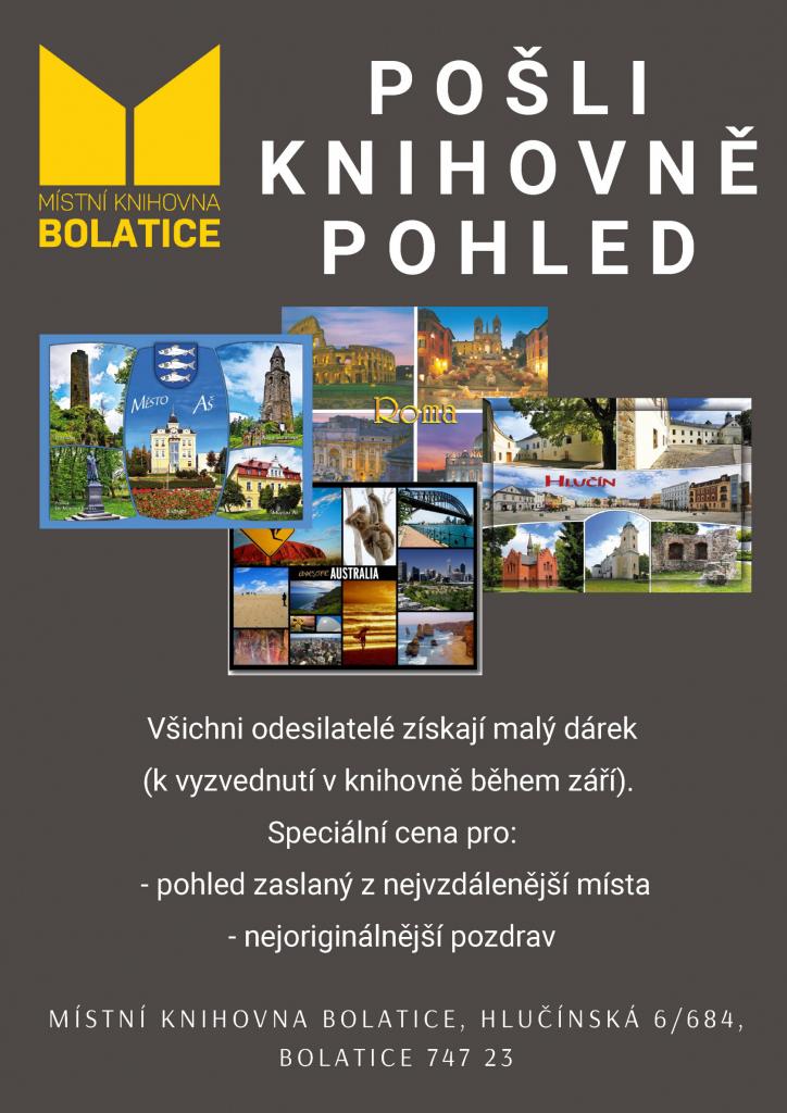 Pošli knihovně pohled 1