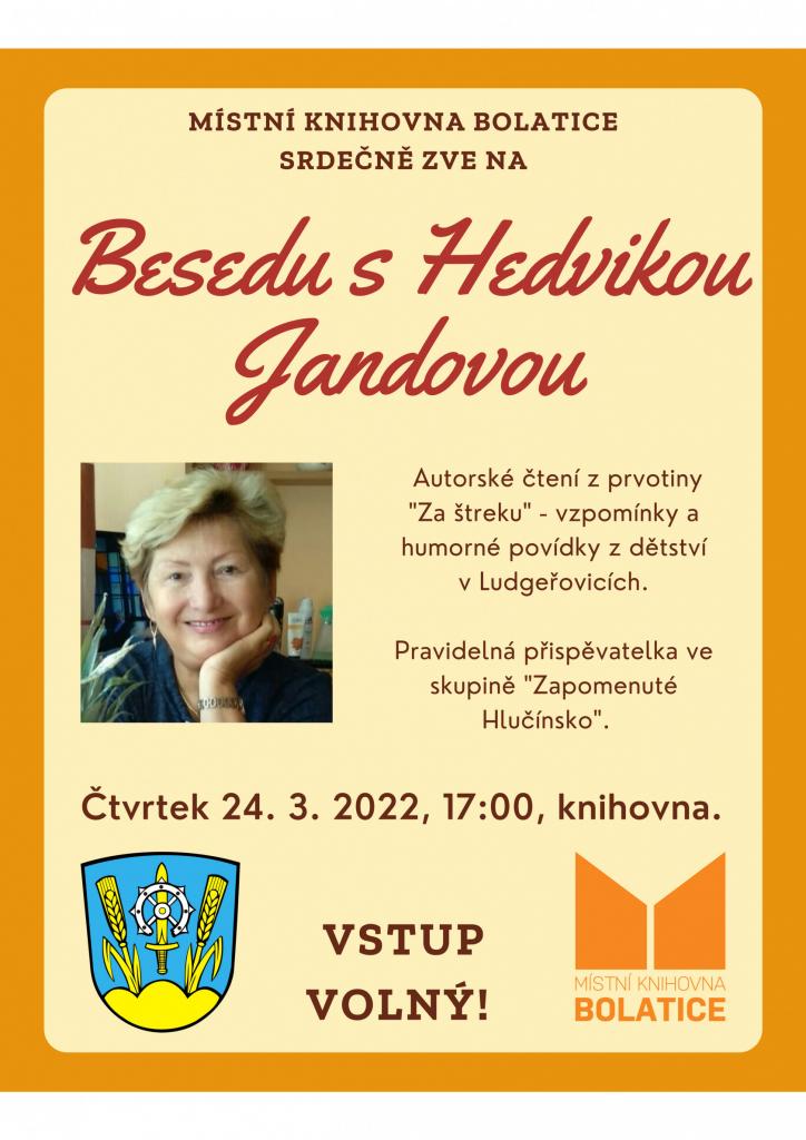Beseda s Hedvikou Jandovou 1