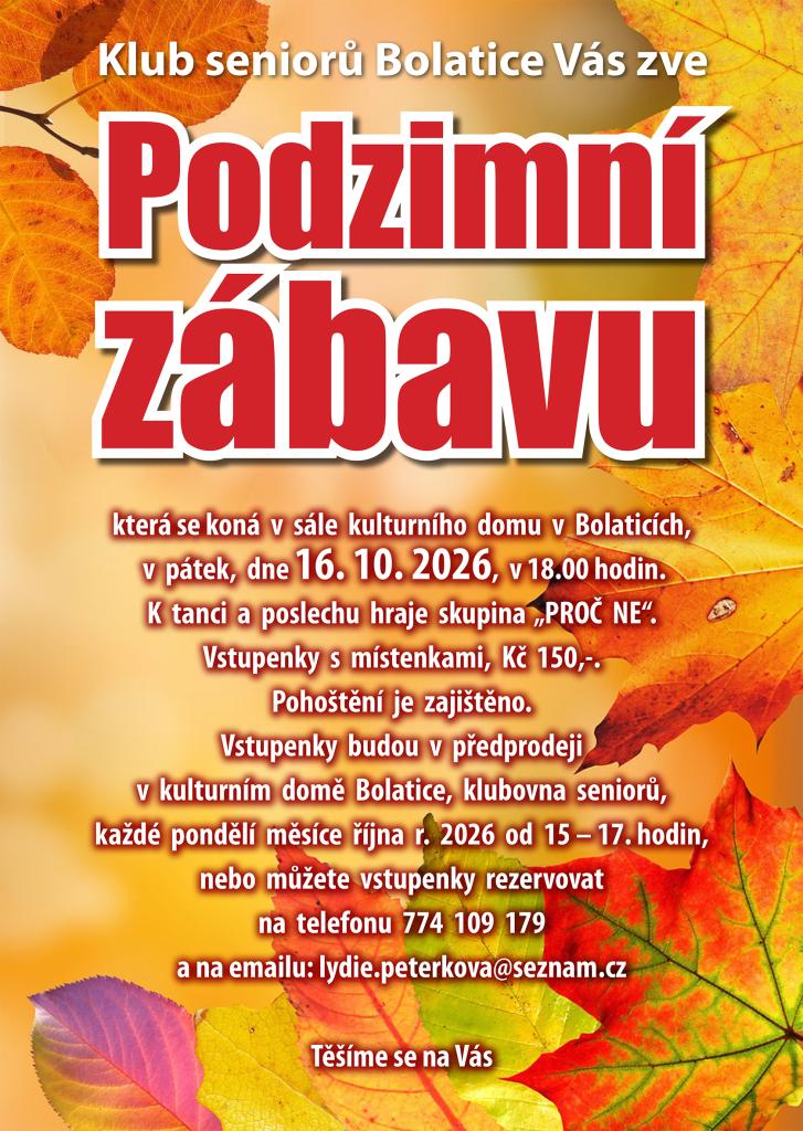 Podzimní zábava