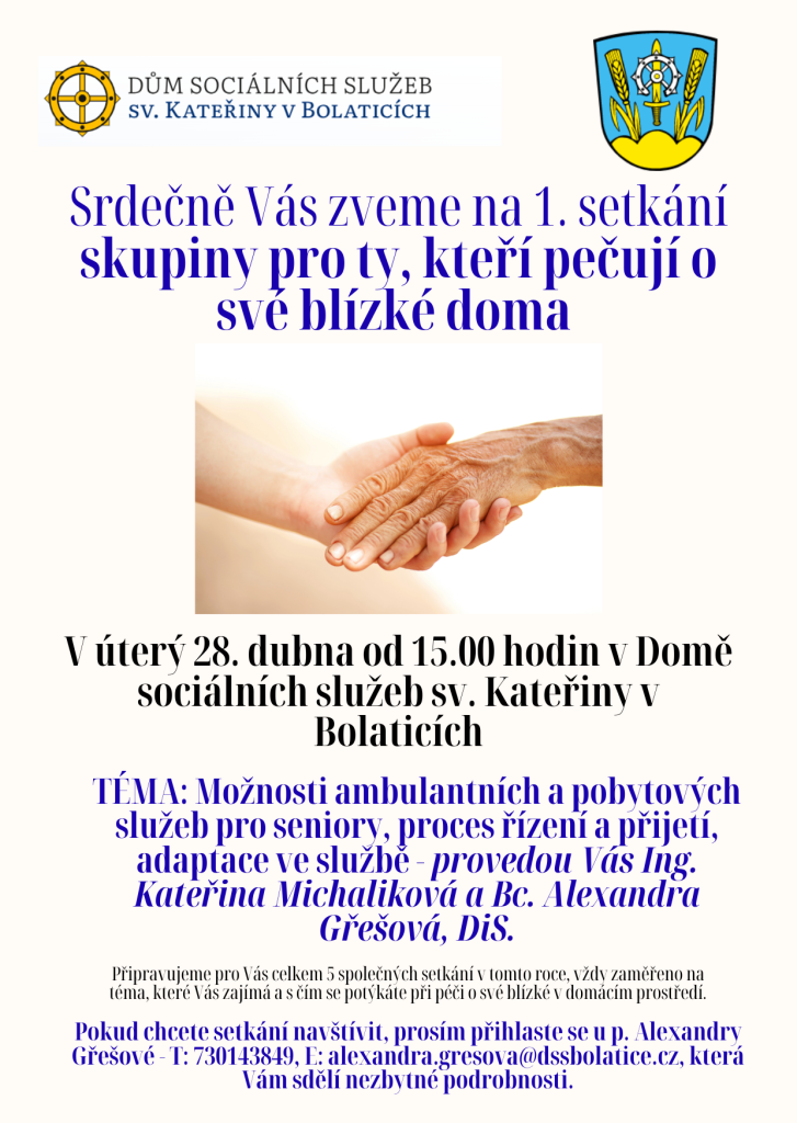 Setkání osob pečujících o&nbsp;své blízké doma