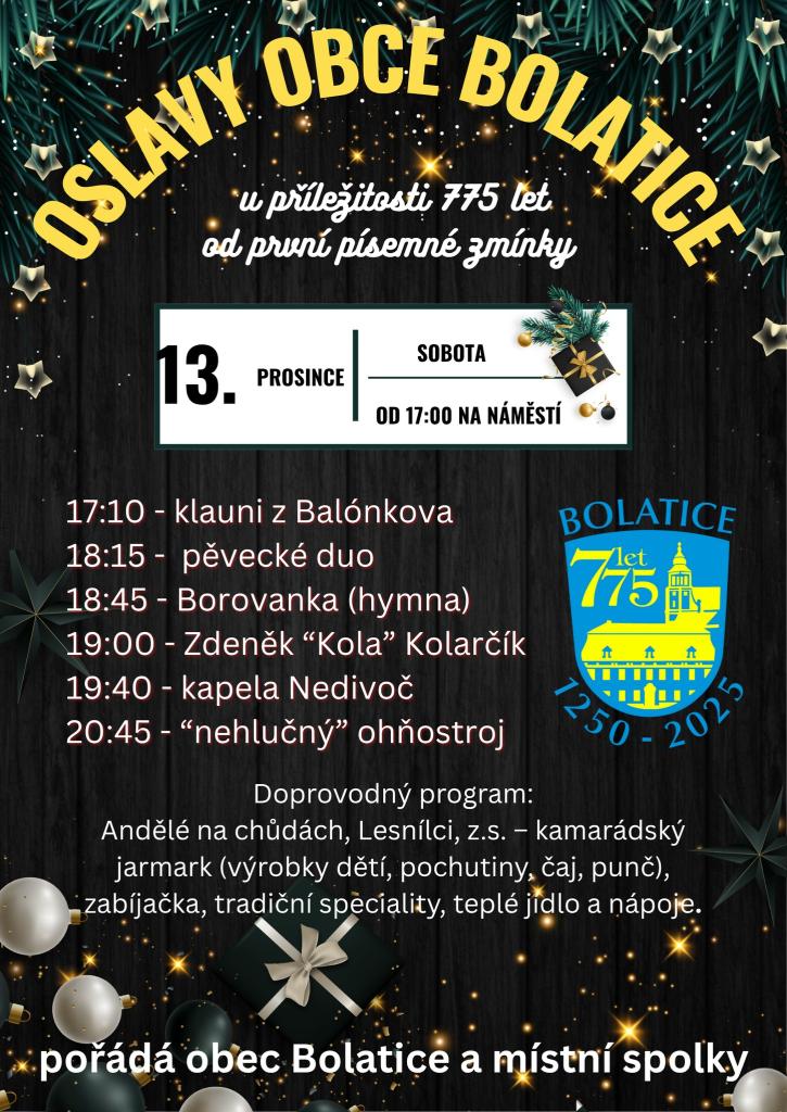 Oslavy obce Bolatice