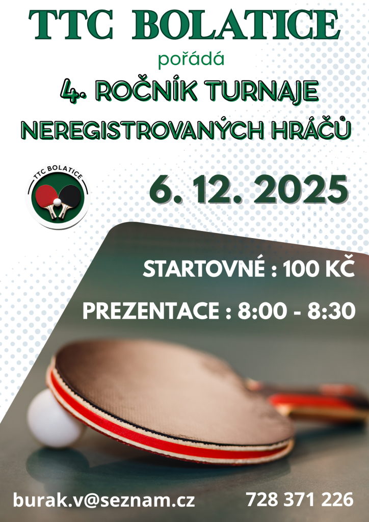 Turnaj ve stolním tenise