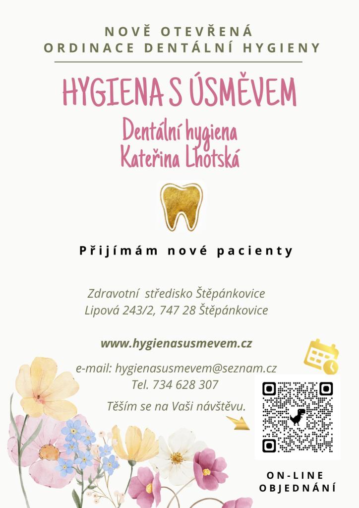 Nová ordinace dentální hygieny