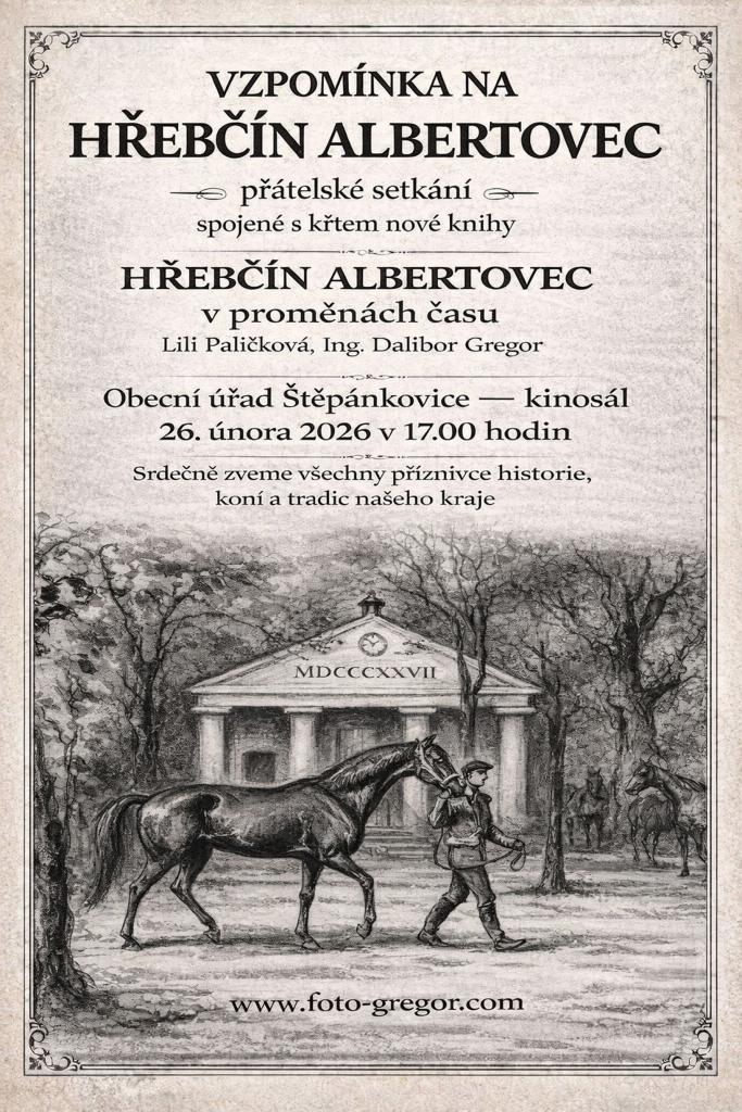 Vzpomínka na&nbsp;hřebčín Albertovec