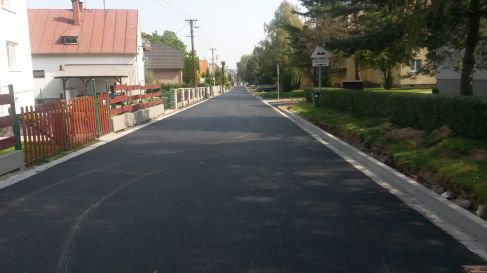 Oprava ul. Družstevní, Mírová a Hlavní