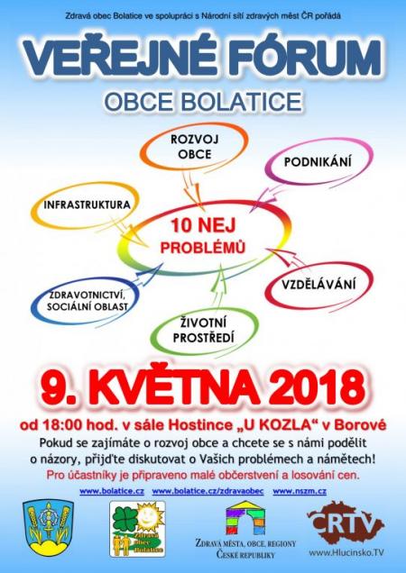 Veřejné fórum 2018