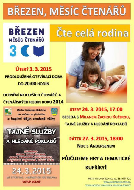 BŘEZEN - MĚSÍC KNIHY
