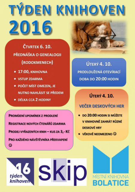 Týden knihoven 2016
