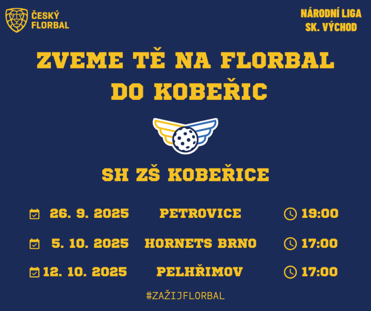 Florbal v Kobeřicích