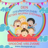 Den otevřených dveří dětské skupiny Štěpánek 1