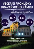Večerní prohlídku Kravařského zámku