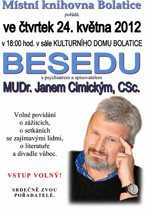 Beseda s Janem Cimickým